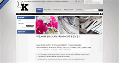 Desktop Screenshot of daankromhout.nl