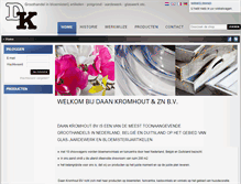 Tablet Screenshot of daankromhout.nl
